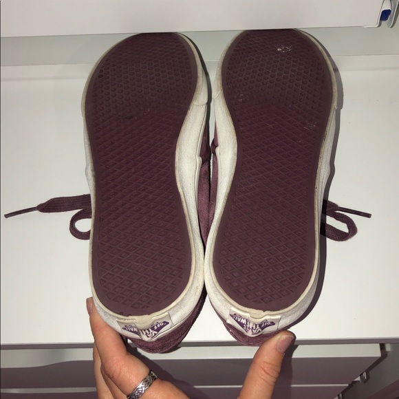 Maroon Vans Sneakers - Picture 3 of 3